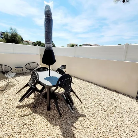 Indépendant Les Coquelicots, Terrasse Proche Des Plages Et Montpellier Apartamento